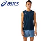 アシックス Tシャツ・ポロシャツ TRACK ELITE アイコンスリーブレストップ メンズアパレル 2091A374-401