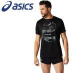 アシックス Tシャツ・ポロシャツ プリントショートスリーブトップ メンズアパレル 2091A413-001
