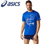 アシックス Tシャツ・ポロシャツ プリントショートスリーブトップ メンズアパレル 2091A413-402