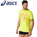 アシックス Tシャツ・ポロシャツ プリントショートスリーブトップ メンズアパレル 2091A414-750