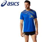 アシックス Tシャツ・ポロシャツ プリントショートスリーブトップ メンズアパレル 2091A415-402