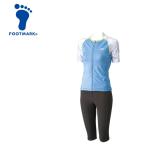 FOOTMARK(フットマーク) 水泳 歩く水着 袖付きセパレーツ M〜3L 255105-06 返品不可