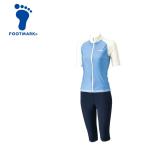 FOOTMARK(フットマーク) 水泳 歩く水着 袖付きセパレーツ M〜3L 255106-10 返品不可