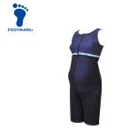 【ポイント10倍】 FOOTMARK(フットマーク) 水泳 【レディース フィットネス用水着】 マタニティ セパレーツ上下(ドット) 255801-19【返品不可】