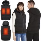 トランスペクト グラフェン加熱式ヒートベスト (モバイルバッテリー別売) 防水 水洗い可能 メンズ レディース