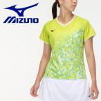 【ポイント10倍】 ミズノ テニス/ソフトテニス ゲームシャツ(ラケットスポーツ) 62JA220437 レディース