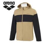 【ポイント10倍】 アリーナ 水泳 ラッシュパーカー パラシェル メンズ ASN-1434-SND