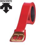 【ポイント10倍】 デサント 野球 エナメルベルト エキストラサイズ C-991AE-SRED