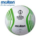 【ポイント10倍】 モルテン(Molten) モルテン サッカーボール 5号球 ホワイト×グリーン UEFA ヨーロッパカンファレンスリーグ レプリカ F5C1000