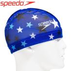 スピード 水泳 スターズメッシュキャップ スイムキャップ SE11951-BL