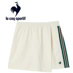  Le Coq le coq sportif ребра Cross юбка-брюки юбка LU5FSK00L-WH01 женский 