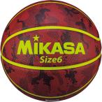 ミカサ MIKASA バスケットボール 6号球 カモ柄 ブラウン B630YCFB