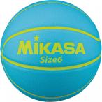 ミカサ MIKASA バスケットボール 6号球 カモ柄 ライトブルー B630YMCLB