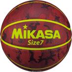 ミカサ MIKASA バスケットボール 7号球 カモ柄 ブラウン B730YCFB