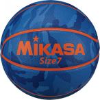 ミカサ MIKASA バスケットボール 7号球 カモ柄 ブルー B730YCFBL