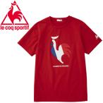 ルコック lecoqsportif 半袖シャツ メンズ QMMRJA02-RED