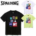 【ポイント10倍】 スポルディング BASKETBALL Tシャツ MTV コンピューターグリッチ SMT22054M