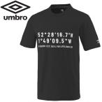 【ポイント10倍】 アンブロ サッカ- ジュニア用 ドライコットン半袖Tシャツ UUJRJA61-BLK