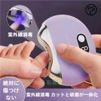 電動爪切り 高齢者 足の爪用 電動つめきり 電動ネイルケア株式会社錦電動爪削り器 USB充電式