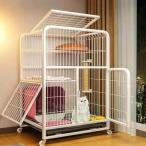  кошка для клетка большой много голова .. сборка легко складывается тип уборка легко compact высота не ржавеет домик для кошек 