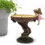  Angel девушка уличный bird механизм подачи pa-sonalaiz осуществлен bird tray механизм подачи птица. ванная двор. гравюра изображение. двор. оборудование орнамент - акционерное общество . много цвет -13*10.2*12.7cm