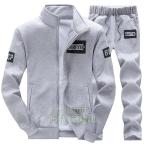 ジャージ 上下セット メンズ セットアップ スエット 長袖 スポーツウエア トレーニング ルームウエア 部屋着 春夏 フィットネス ランニング