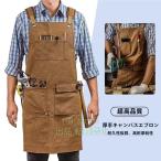 высококлассный воск парусина для бизнеса фартук | карман & задний Cross с ремешком . мужской & женский для крепкий . работа фартук .XXL до размер развитие регулировка возможный tool 