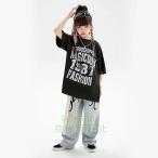  hip-hop Kids танцевальный костюм Корея ребенок одежда симпатичный stage костюм брюки тренировка надеты мужчина девочка футболка верх и низ в комплекте в клетку Denim брюки 
