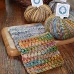 ショッピング毛糸 毛糸 中細 5玉セット アウトレット 特価 モヘア 段染め 秋冬 在庫 中細 ウール リュージュプリントコットン