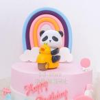 2 шт. комплект симпатичный Panda. орнамент велосипед .... Panda . вход .....!. кекс topa- как блестящий . party . постановка приборная панель . сад тоже в точности!