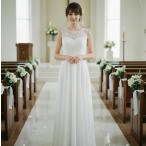 ショッピングウェディング ウエディングドレス 結婚式 前撮り ウェディングドレス 白 Aライン スレンダーパーティドレス 演奏会 二次会 花嫁 挙式  即日発送 g8852