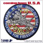  милитари нашивка F-14 Tomcat USA FREEDOM America армия patch U.S.NAVY