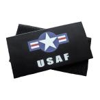  натуральная кожа именная бирка кожа модель U.S.A.F милитари нашивка America армия patch U.S.MILITARY