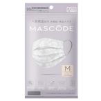 ショッピングマスコード 【 マスコード / MASCODE】不織布マスク Mサイズ (ペイズリー グレー)