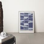 ショッピングポスター 【B1サイズ ポスターのみ】Collaboration #2 (x-large) by Leise Dich Abrahamsen 72.8x103cm アートポスター 北欧 インテリア