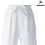 作務衣パンツ（男女兼用）EL3380-0 M〜LL セブンユニフォーム SEVEN UNIFORM 1色展開