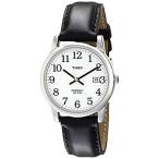 Timex Men's T2H281 Easy Reader 35mm Black Leather Strap Watch