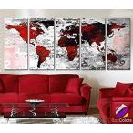 Original by BoxColors XLARGE 30"x 70" 5 Panels 30"x14" Ea Art Canvas Print