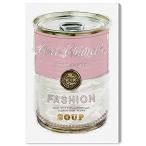 The Oliver Gal Artist Co. Oliver Gal Soup Pink Fashion Wall Art Print Premi