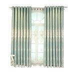 NDFSE-curtain European-Style high-Grade Living Room Curtain Finished Shade
