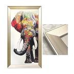 paintings 1 Panel Canvas Wall Art-Hand-Painted Elephant Oil Mural-Print Gal