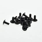 20PCS M2 M2.5 M3 M4 M5 M6 DIN967 Black Cross recessed pan Head Screws with