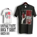 ヴィンテージロックtシャツ バンドtシャツ パンク GREEN DAY グリーン デイ ライブハウス 黒色 M Lサイズ