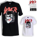 ロックtシャツ バンドtシャツ パンク SLAYER スレイヤー メンズ レディース Mサイズ Lサイズ XLサイズ 黒色 白色 ストリート系