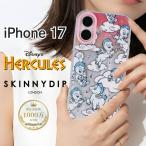 iPhone 17 ケース ペガサス クリア iPhone17 アイフォン17 ヘラクレス ディズニー かわいい おしゃれ 衝撃吸収 スキニーディップ SKINNYDIP 正規品 スマホカバー