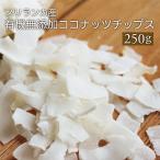 ココナッツチップス ドライフルーツ ナッツオンライン東京 スリランカ産 有機無添加ココナッツチップス 250g 健康おやつ ナッツドライフルーツ専門店