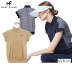 【30%OFFセール】ハイネックシャツ レディース ヒールクリーク Heal Creek 2025 春夏 新作 ゴルフウェア 002-23443
