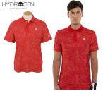 【50%OFFセール】ポロシャツ メンズ ハイドロゲンゴルフ HYDROGEN GOLF 日本正規品 ゴルフウェア 551-20240004