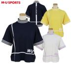 ショッピングハイネック ハイネックシャツ レディース MUスポーツ エムユー スポーツ M.U SPORTS MUSPORTS 2024 春夏 新作 ゴルフウェア 801q3004