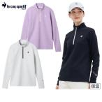 ポロシャツ レディース ルコックスポルティフ ゴルフ ルコック le coq sportif GOLF 2025 秋冬 新作 ゴルフウェア lg5fls81l